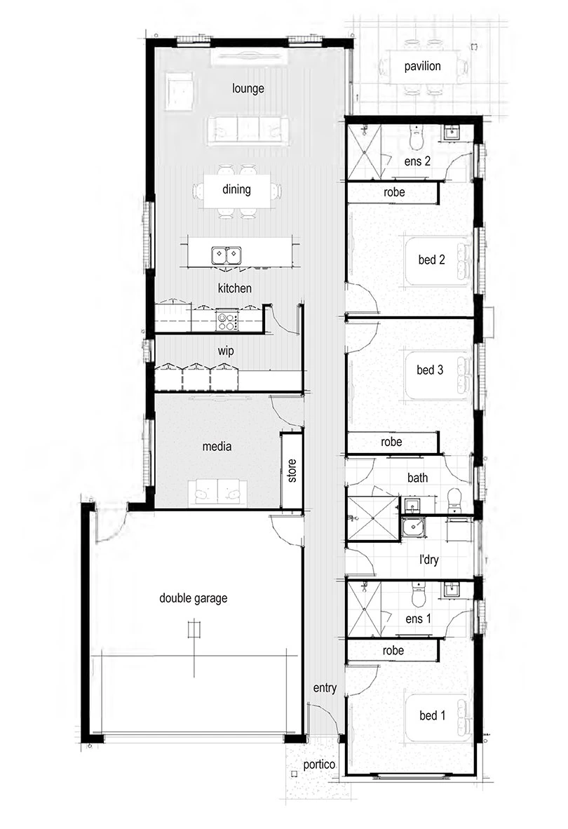 Co-Living floorplan