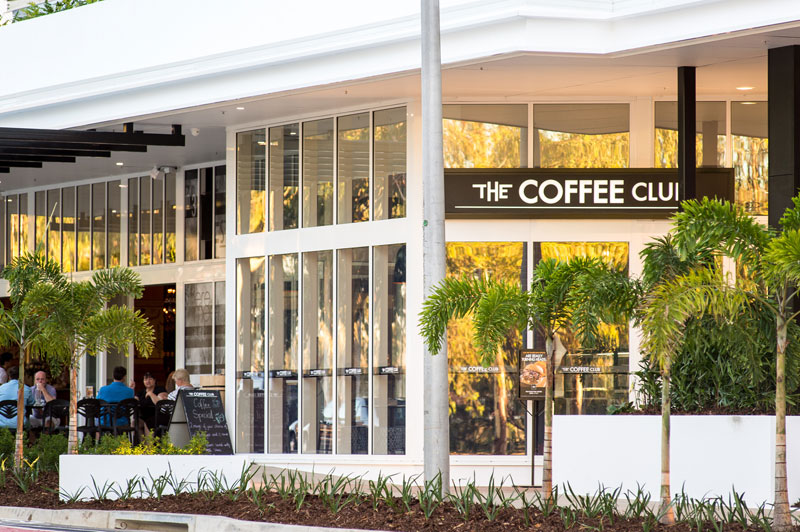 the coffee club near the empire apartments rockhampton